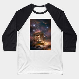 Starry Night Library | National library week | literacy week Baseball T-Shirt